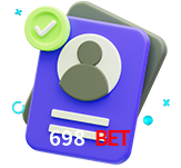 Tornar-se um membro do 698 Bet é muito simples